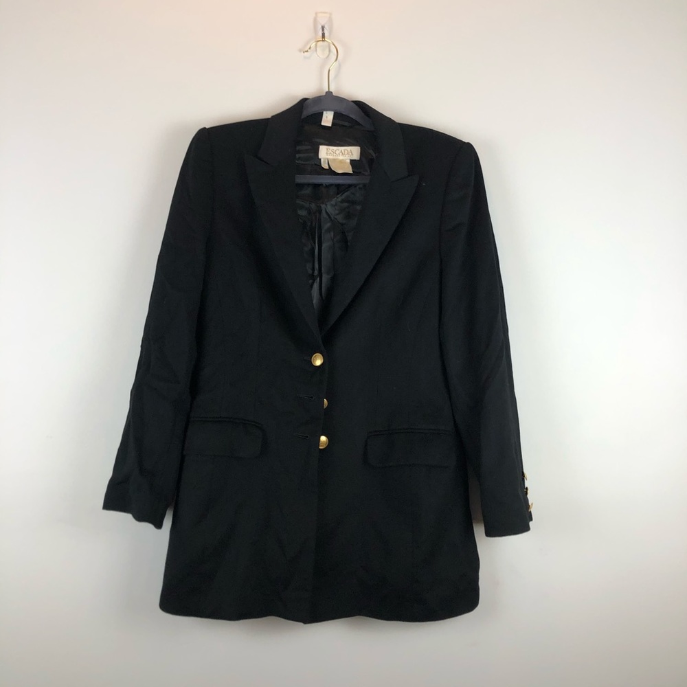 Black ESCADA Margaretha Ley Blazer